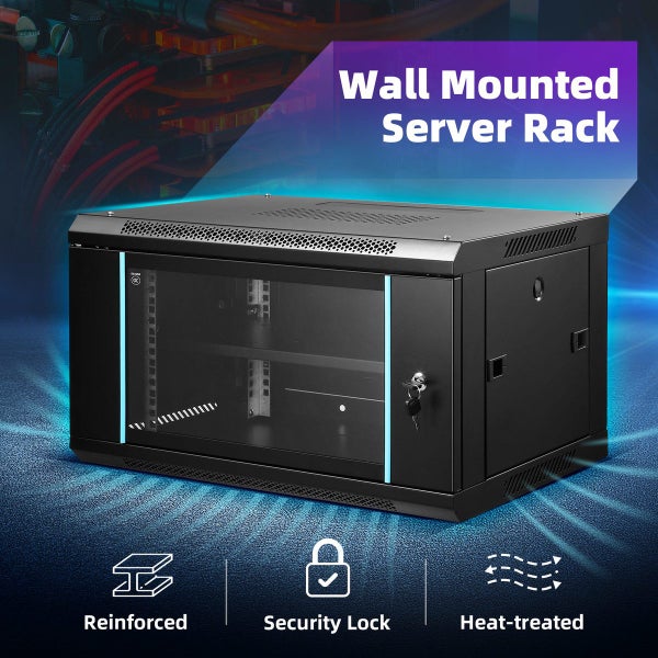 6U Server Cabinet Network Data Rack Carousel 2