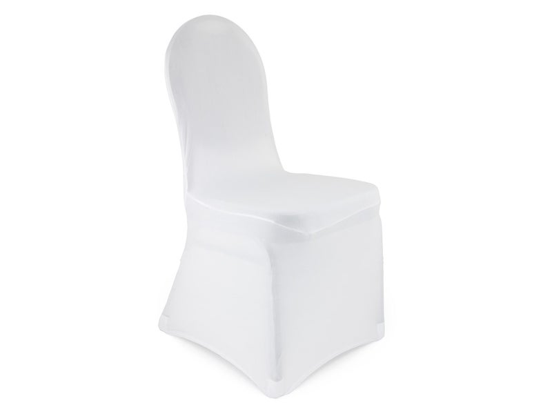 Chair Cover - High Quality Spandex / Lycra - White Carousel 1