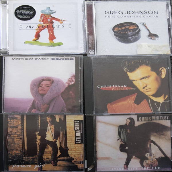 Smooth Listening Rock - CD's (Matthew Sweet, Greg Johnson,The Adults etc Carousel 1