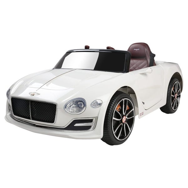 Rigo Kids Bentley Ride On Car Licensed Electric Toys 12V Battery Remote Cars Whi Carousel 1