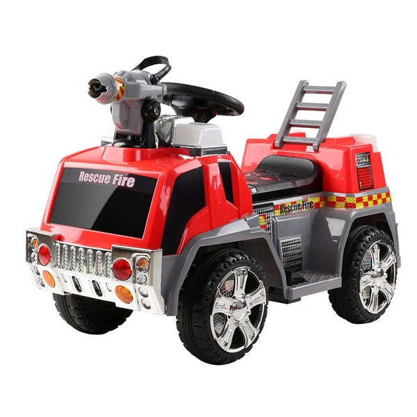 Rigo Kids Ride On Fire Truck Motorbike Motorcycle Car Red Grey Kids Ride On Toys Carousel 1