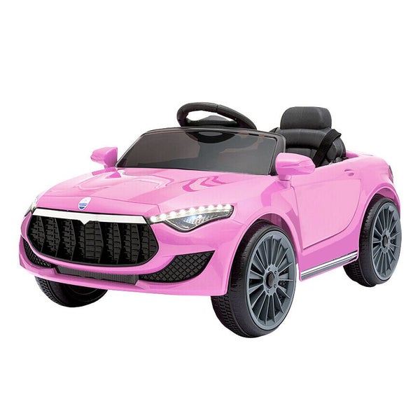 Rigo Kids Ride On Car Battery Electric Toy Remote Control Pink Cars Dual Motor K Carousel 1