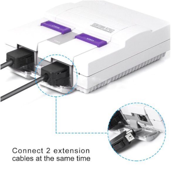 Hod Health And Home 2Pack Classic Controller Snes Extension Cable 3M / 10 Ft Sup Carousel 6