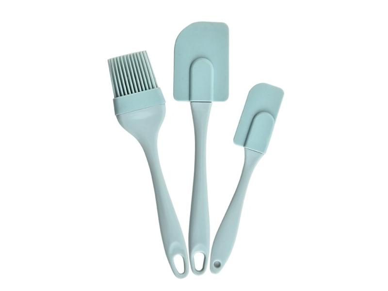 3PCS/Set Cream Scraper DIY Bread Cake Butter Spatula Mixer Oil Brush Kitchen Carousel 1