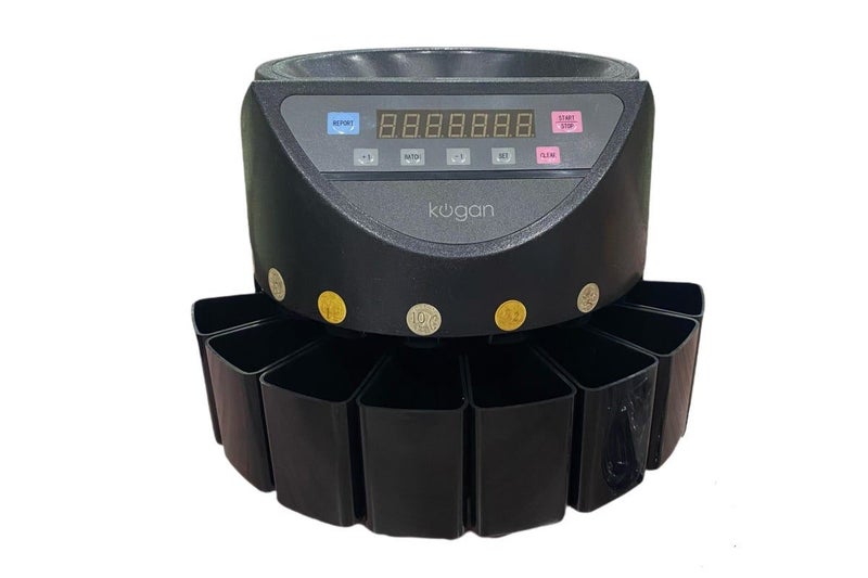 Kogan Coin Sorter & Counter (Black), KACOINCNTBA Carousel 1