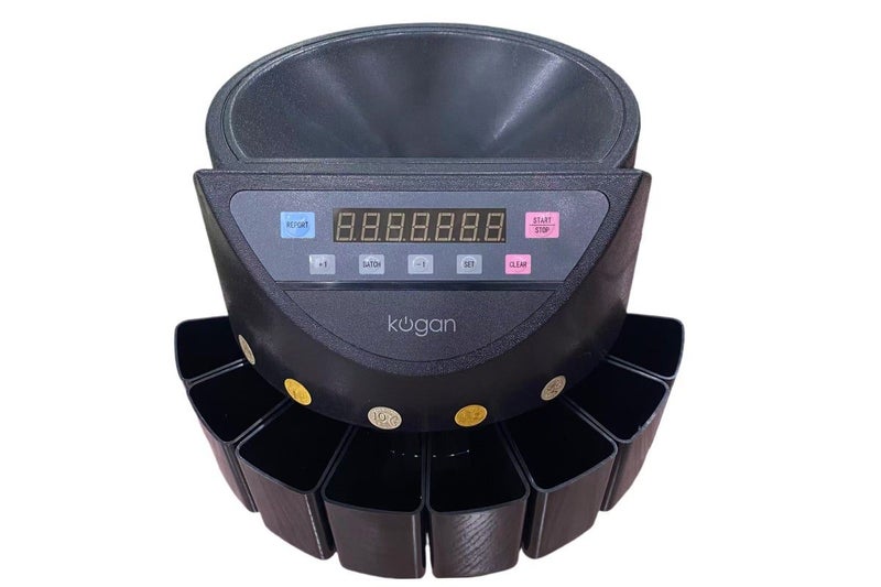 Kogan Coin Sorter & Counter (Black), KACOINCNTBA Carousel 2