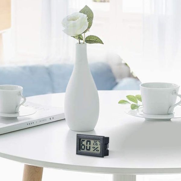 Room Thermometers 2Pack Digital Temperature Humidity Meters Gauge Indoor Hygrom Carousel 2