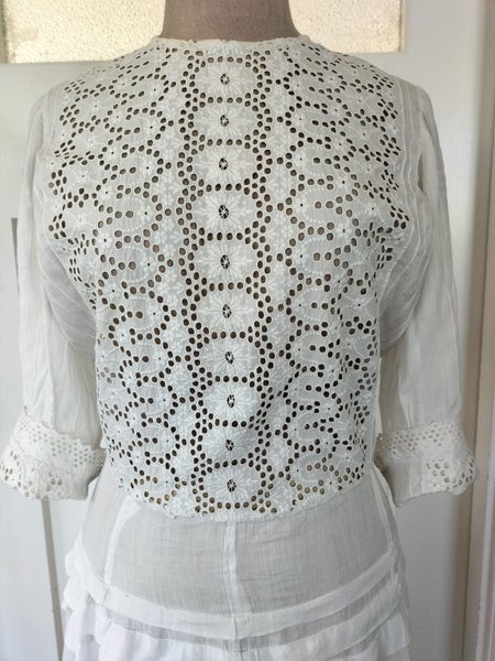 VICTORIAN / EDWARDIAN FULL PETTICOAT UNDERGARMENT Carousel 2