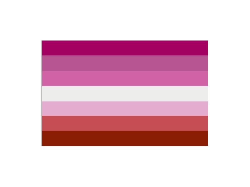 Xiangying 90x150cm LGBT Rainbow Lipstick Lesbian Pride Flag Carousel 1