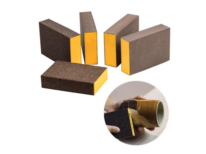 3pcs Pottery DIY Ceramic Repair Tool Frosted Sponge Plaster Polishing Carousel 2