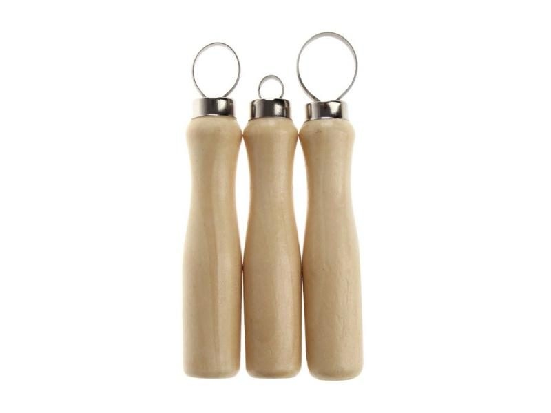 10pcs Pottery Tools For Clay Sculpture With Stainless Steel Flat Wire Carousel 1