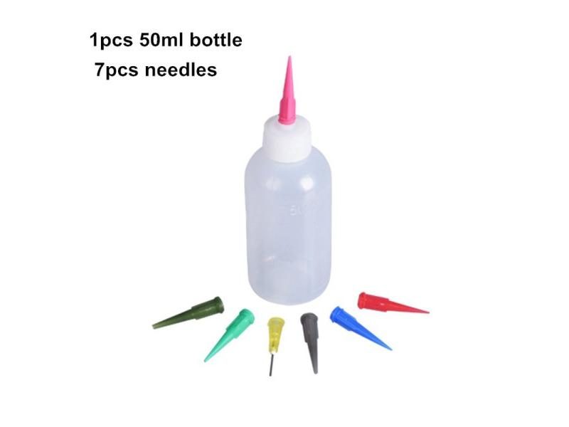 50ml Ceramic Clay Squeeze Bottle With Multi Needle Texture For DIY Pottery Carousel 1