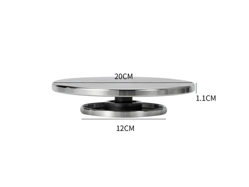 15cm-30cm Double Face Use Aluminum Turntable For Ceramic Clay Sculpture Carousel 1