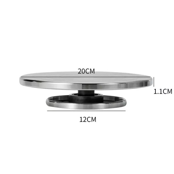 15 30cm Pottery Wheel Double Sided Aluminum Turntable Carousel 1