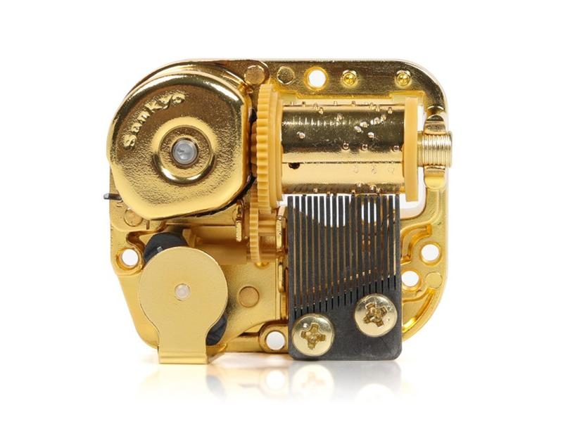 Music Box Movement High-grade Gilding Clockwork Movement Cannon For Alice Happy Carousel 1