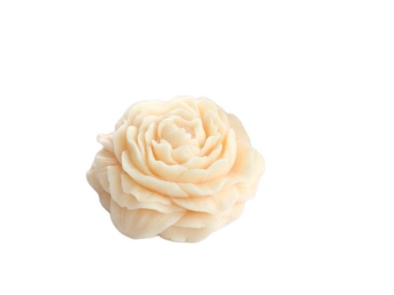 3D Silicone Flower Soap Mold Cake Candle Mould DIY Craft Peony Soap Making Carousel 1