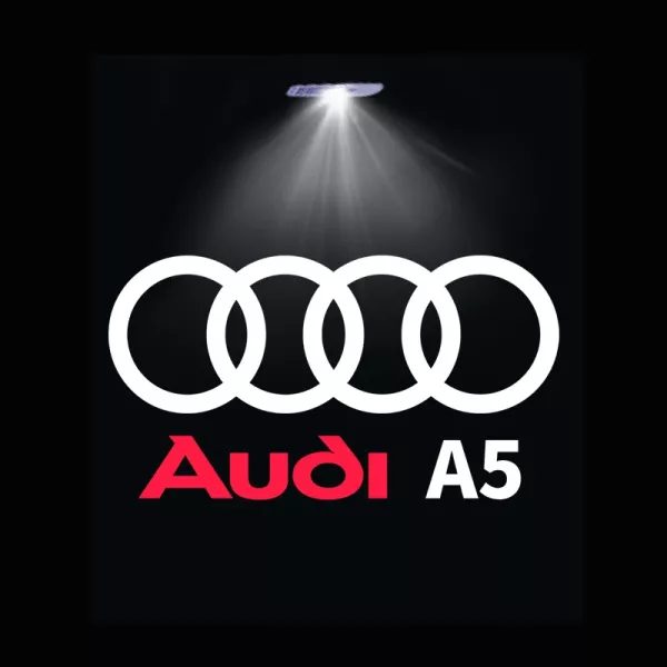 Car Door Welcome Light Led HD Projector Lamp For Audi A3-A6 Q3-Q7 Carousel 1
