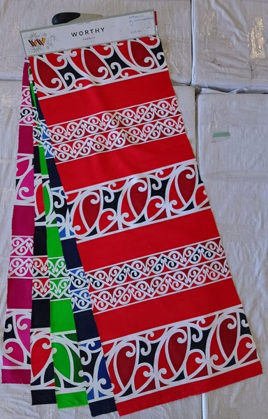 Maori patern material for 2 meters Carousel 1