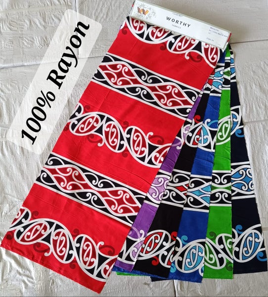 Maori patern material for 2 meters Carousel 2