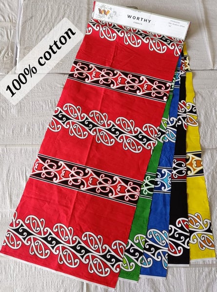 Maori patern material for 2 meters Carousel 3