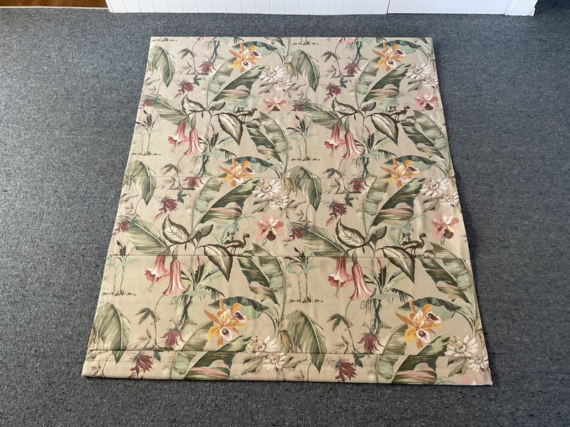 Roman Blind (Floral, Sage Background) OR - Custom Make With Your Fabric Carousel 2