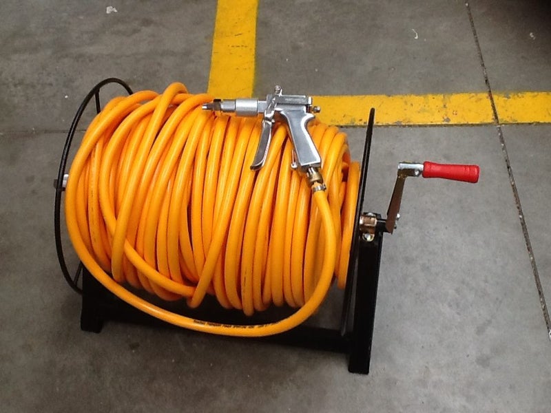 Hose Reel with 10mm x100mtrs of Spray Hose(gun Not included) Carousel 1