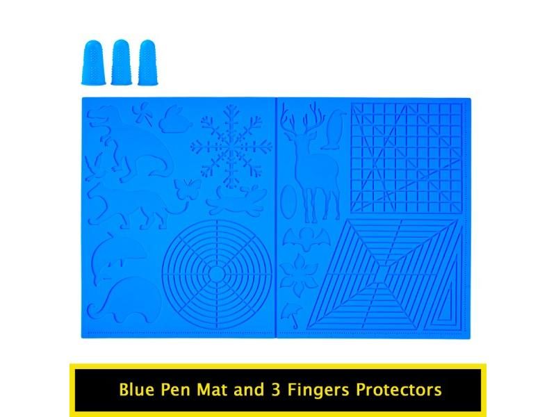 3D Pen Drawing Mould Printing Pen Design Pad 3D Printing Pen Silicone Mat Pad Carousel 1