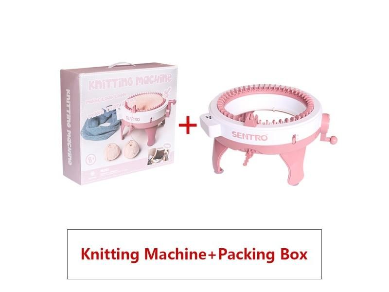 48needle Handmade Knitting Machine Cylinder Wool Loom Scarf Sweater Hat Socks Carousel 1