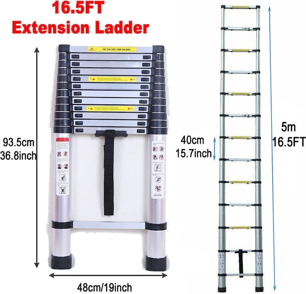 New Aluminium Ladder 5M Afterpay Carousel 9