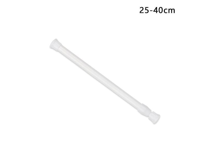 Multi Purpose Household Durable Spring Load Extendable Sticks Bathroom Curtain Carousel 1