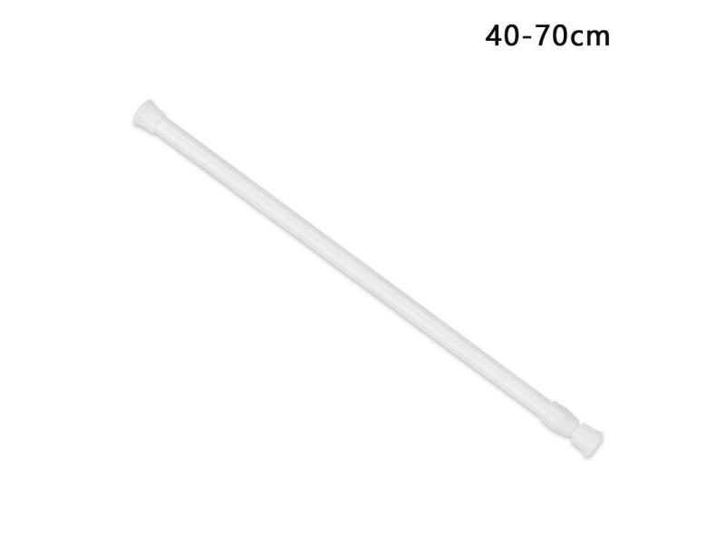 Adjustable Metal Curtain Rod Holder Without Drilling Extendable Carousel 1