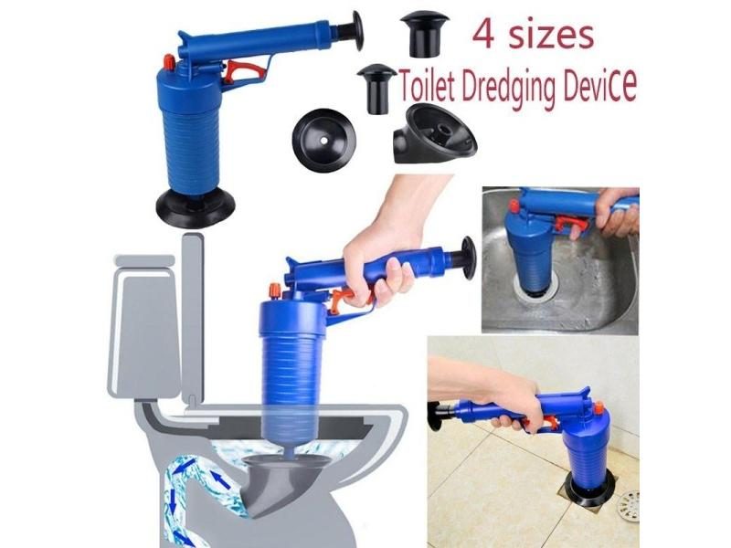 Air Pump Pressure Unblocker Pipe Plunger Drain Cleaner Sewer Sinks Basin Carousel 1