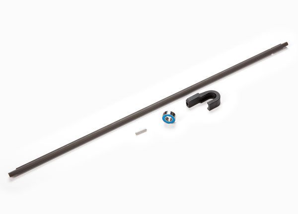 Traxxas 9355 Driveshaft center steel (266mm)/ pin/ support center driveshaft/... Carousel 1