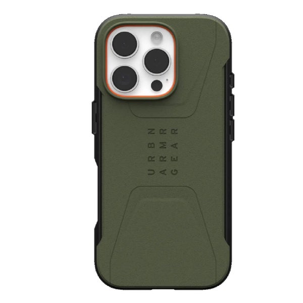 UAG Civilian MagSafe Apple iPhone 16 Pro Max (6.9') Case - Olive Drab (114445... Carousel 1