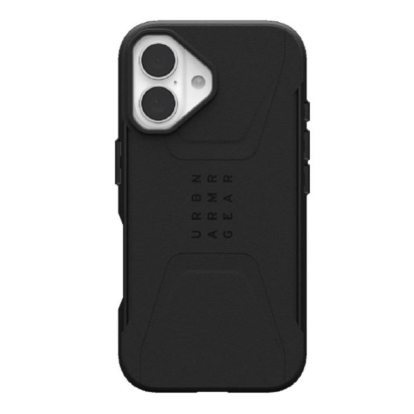 UAG Civilian MagSafe Apple iPhone 16 (6.1') Case - Black (114446114040), 20ft... Carousel 1