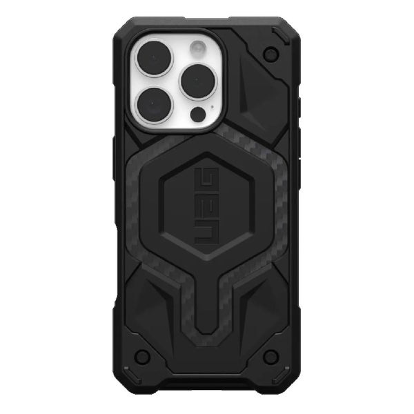 UAG Monarch Pro Apple iPhone 16 Pro (6.3') Rugged Case - Carbon Fiber (114456... Carousel 1