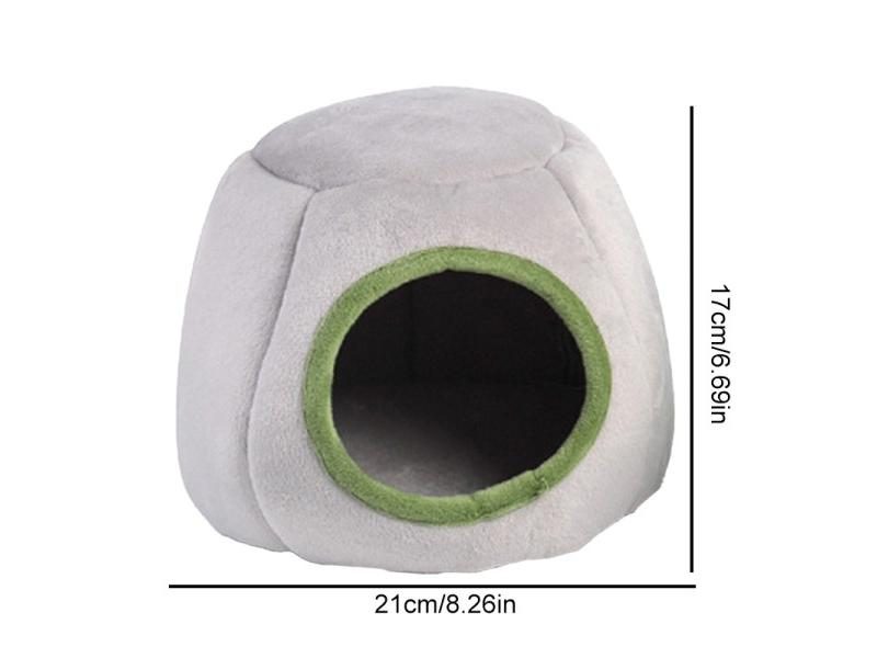 Hamster House Guinea Pig Cage Winter Warm Pet Bed For Rodents Carousel 1