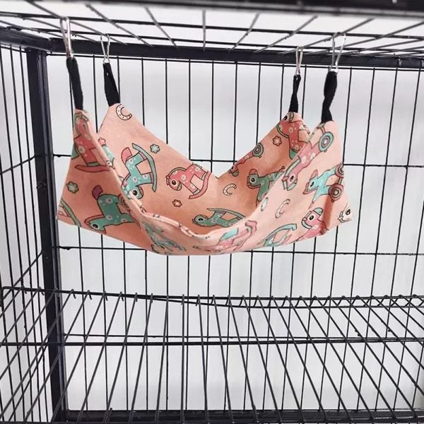 Pets Hammock Cotton Small Pet Double Layer Sleep Nests Carousel 1