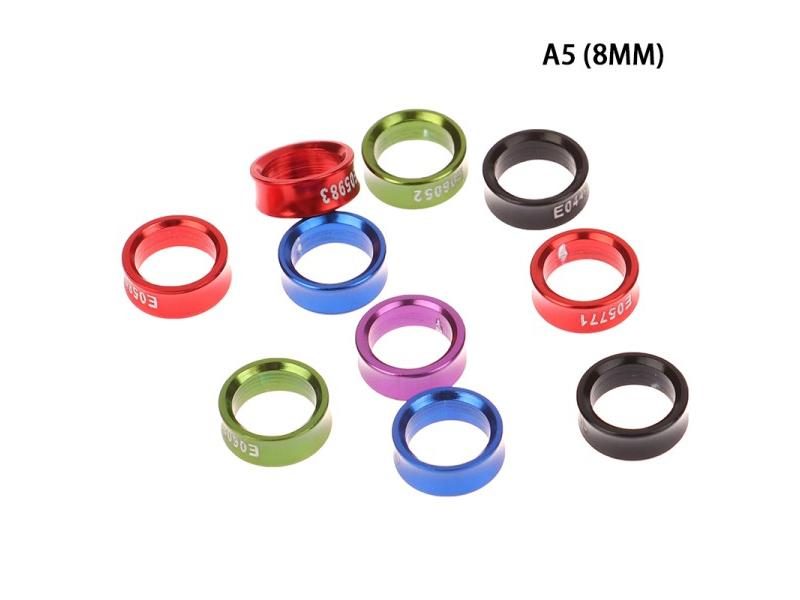 10Pcs Aluminum Parrot Leg Rings Pigeon Foot Rings Bird Parrot Feeding Carousel 1
