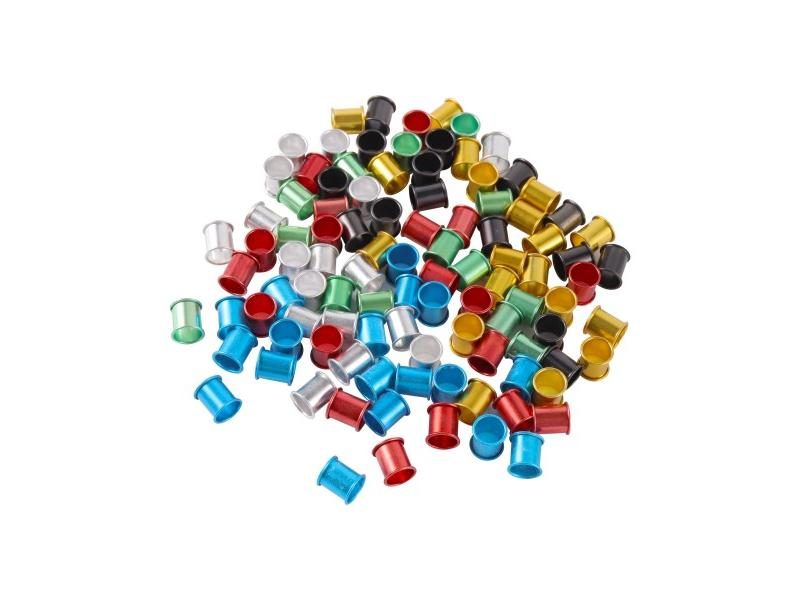 8mm Aluminum Bird Foot Rings Pigeon Root Ring Letter Pigeon Supplies Bird Ring Carousel 2