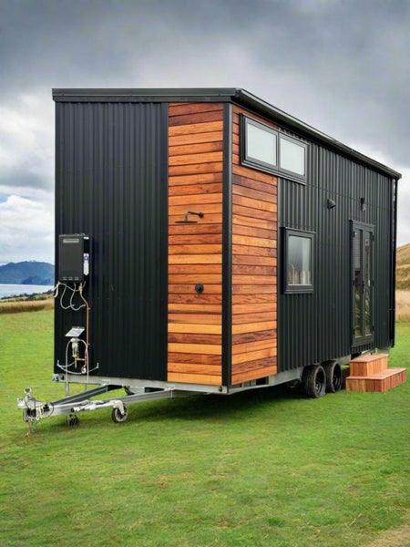 Tiny Home On Wheels Double Loft ‘August’ With Black, Japanese Inspired Interior! Carousel 1