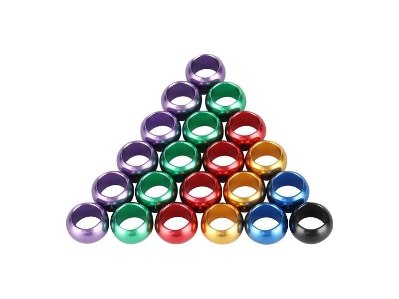 10 Pcs Inner Diameter 8/10mm Aluminum Bird Foot Ring Bird Identification Race Carousel 2