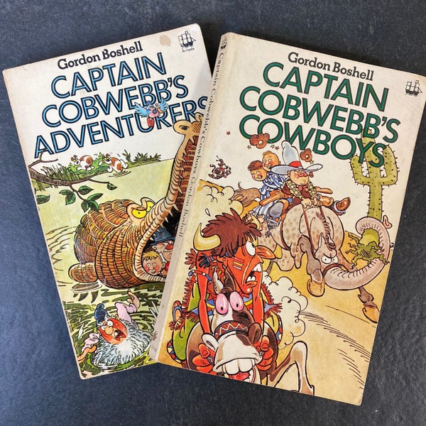 Rare Collectible - Classic Captain Cobwebb Book Set by Gordon Boshell Carousel 1