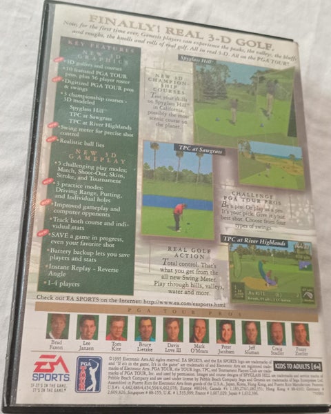 SEGA MEGA DRIVE - PGA TOUR 96 Carousel 4