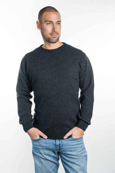 Possum Merino Lightweight Crew Neck Jumper Carousel 2