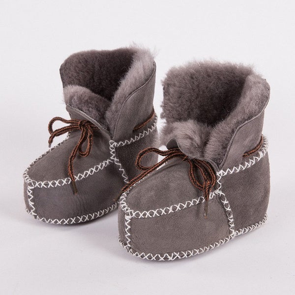 SALE! Jacob Booties - Grey Carousel 1