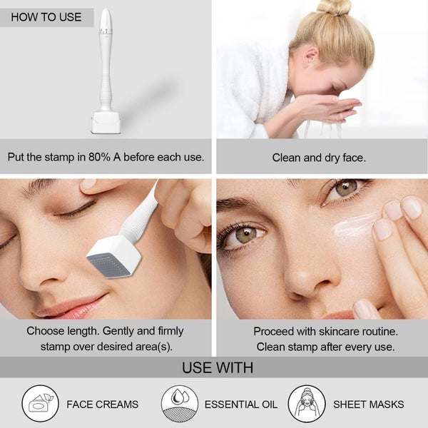 Adjustable Derma Stamp Micro Needle - In Stock Deal Carousel 10