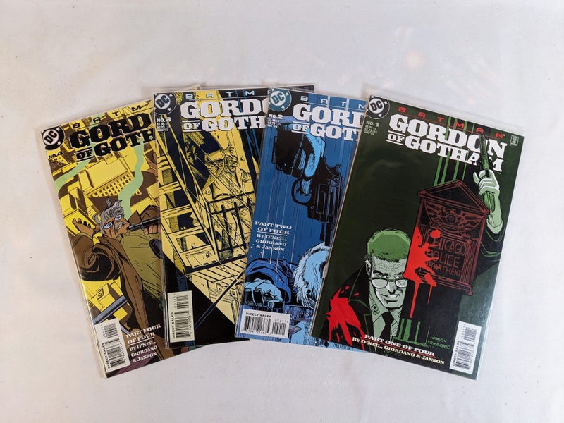 BATMAN - GORDON OF GOTHAM MINI SERIES FULL SET 1-4 Carousel 1