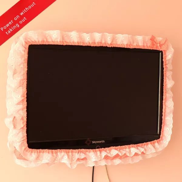 24-48INCHES TV Dust Cover Computer Monitor Protection Stick Wall-Mounted Carousel 2