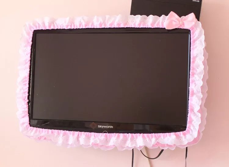 24-48INCHES TV Dust Cover Computer Monitor Protection Stick Wall-Mounted Carousel 1